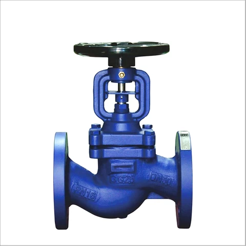 High Temperature Steam Thermal Oil Manual Operated Cast Steel WCB Bellows Seal Globe Valve