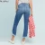 Import High waisted And Raw hem skinny women Jeans from China