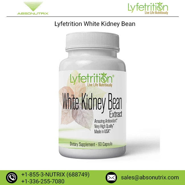 Highly Demanded Lyfetrition White Kidney Bean Capsules at Great Price