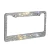 Import hight quality US size bling rhinestone license plate frame for woman gifts from China