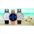 His and Hers Casual Wristwatches for Men Women Simple Style Leather Strap Unisex Watches