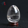 HJT Natural Quartz Clear Crystal Egg In Semi-precious Stone Crafts
