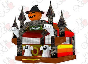 Holiday Decoration Commercial Inflatable Bouncer,Inflatable Castle, Inflatable Halloween Jumping Castle