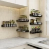 Holmine wall-mounted free punching kitchen utensils supplies seasoning bottles department store shelf Kitchen racks