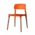 Import home living dining room restaurant sillas abs plastic chair with solid wood legs from China