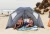 Import HOMFUL Portable Beach Tent Sun Shelters Camping Beach Umbrella Large Shade Beach Tent from China