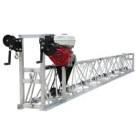 HONDA GX270 finishing concreting aluminum truss screed automatic road marking machine