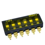 HONGJU SMD 6 Position DIP Switch With 2~12 Position Switch