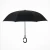 Import Hot bumper cloth sun protection reverse umbrella Double layer C type reverse umbrella hands-free standing windproof umbrella from China