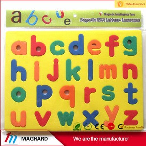 Hot sale durable EVA foam mini alphabet letters for baby learning