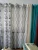 Import HOT SALE  Embroidery Semi Sheer Curtains Faux Linen Grommet Curtains for Bedroom 52 x 63 Inch 2 Panels, grey from China