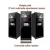 Import Hot sale fully automatic black color espresso coffee maker machine from China