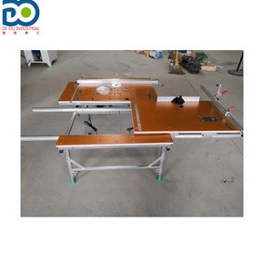 hot sale portable and collapsible wood processing sliding table saw for woodworking
