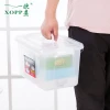 Hot Sale PP Plastic Transparent Multipurpose Home Storage Box With Lids