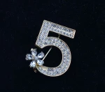 Hot Sale top fashion  cc brooches CC 2019 newest arrivals charming brooches