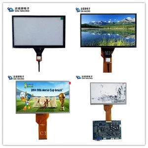 Hot sell 7 inch display lcd capacitive touch screen monitor with IIC/USB interface