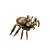 Import Hot sell CA921 Japanese style lid set copper lid holder tea pet creative small copperware solid brass spider desktop ornament from China
