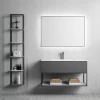 Hot-sell Smart Mirror with Sanitary Ware Bathroom Set and Luxury Wood Bathroom Furniture Cabinet Bathroom Vanity Vanity Combo