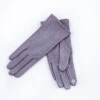 Hot Sell Women Fashion Faux Suede Winter Thermal Gloves