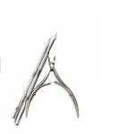 Hot Selling 3 Pcs/Set Silver Stainless Steel Cuticle Pusher Dead Skin Remover Nipper Pedicure Manicure Set Nail Art Tools