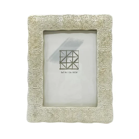 Hot selling 5"*7" resin frames write photo albums accessories resin frame