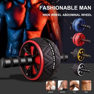 Hot selling ABS abdominal roller arm back abdominal core training supplies yoga Silent fitness ab roller