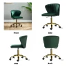 Hot Selling Adjustable Colorful Velvet Swivel Chair Home Office Chair