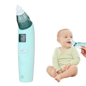 Hot Selling Baby Nasal Aspirator with LCD Display Soft Light and Music Three Level to Choose