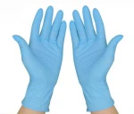 Hot selling disposable Nitrile gloves High quality powder free rubber gloves
