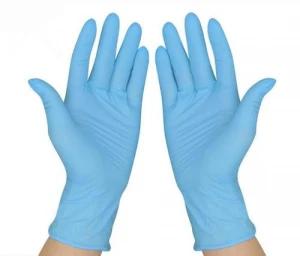 Hot selling disposable Nitrile gloves High quality powder free rubber gloves