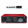 Hot Selling Focusrite Scarlett Solo studio sound card interface recording with High Quality For Meeting Broadcast