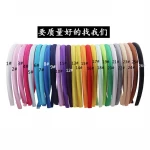 Hot Selling Kids Ribbon Wrapped Hair Hoop Hairbands DIY Headband