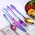 Import Hot selling  Korean Stainless Steel Silverware Cutlery Flatware Set With Knife,Fork  and Spoon from China