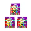 Hot selling logo custom printed rainbow crayons set 12 pack