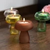 Hote Sale Candle Holders Wedding Decorative Crystal Candle Holders Lanterns & Candle Jars