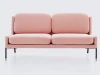 hotel pink sleeper fabric sofas high back
