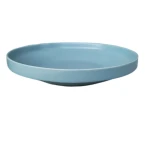 Hotel restaurant bone dish cold dish plate Matt solid color ceramic plate