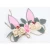 Import Hotsale Top Baby Flower Hairband Girls Handmade Easter Bunny Headbands from China