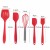 Import Household Food Silicone  Kitchen Accessories 5 Pack Kitchen Utensil Set from China