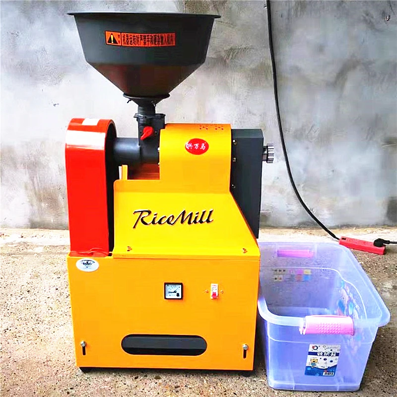 Household mobile mini- and low-cost rice processing machines are popular in Nigeria