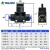Import HVFF 6mm 1/4 Air Speed Regulattor Quick Connect Hose Fitting Throttle Hand Valve Pneumatic Switch from China