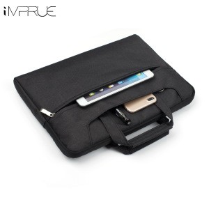 Imprue portable custom simple 11 12 13 14 15 inch frivolous laptop tote bag for unisex