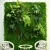 Import Indoor Decor 3D Greenery Vertical Wall Plant System Fake Green Leaves Plastic Hanging Foliage Artificial Plants Wall Panel from China