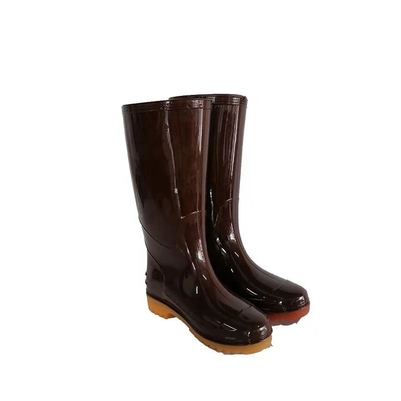 Industry Anti-acid and alkali  waterproof100% pvc fishing rain Men&#x27;s Boots