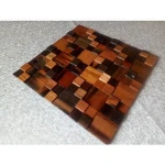 Irregular plane shape strong plasticity mosaic tiles