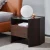 Import Italian style modern multicolor bedside table Nordic bedroom storage side table Smoked storage Nightstands from China