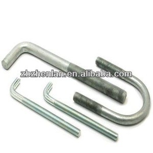 J Type Anchor Bolt With Nut/M24 Galvanized Anchor Bolts/Sleeve Anchor Bolt Type