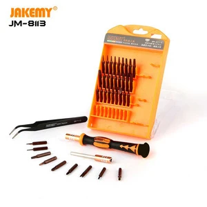 JAKEMY JM-8113 39 IN 1High Quality Precision Screwdriver Handy Repair Tool Box for PC, Glasses, Mobile Phone, Laptop