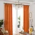 Import Japanese Style Fancy French Ready Made Meteor Hemp Linen Curtain Fabrics for Home Window Decoration from China