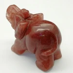 Jasper Gemstone Carved Elephant Stone Crafts